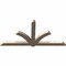 Ekena Millwork Redmond Smooth Timber Gable Bracket, Douglas Fir, 96"W x 48"H x 3 1/2"D x 5 1/2"F, 12/12 Pitch GBW096X48X0406RED00SDF - alternate 5